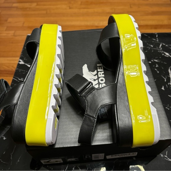 Sorel platform Cameron sandals size 8.5 - Picture 16 of 16